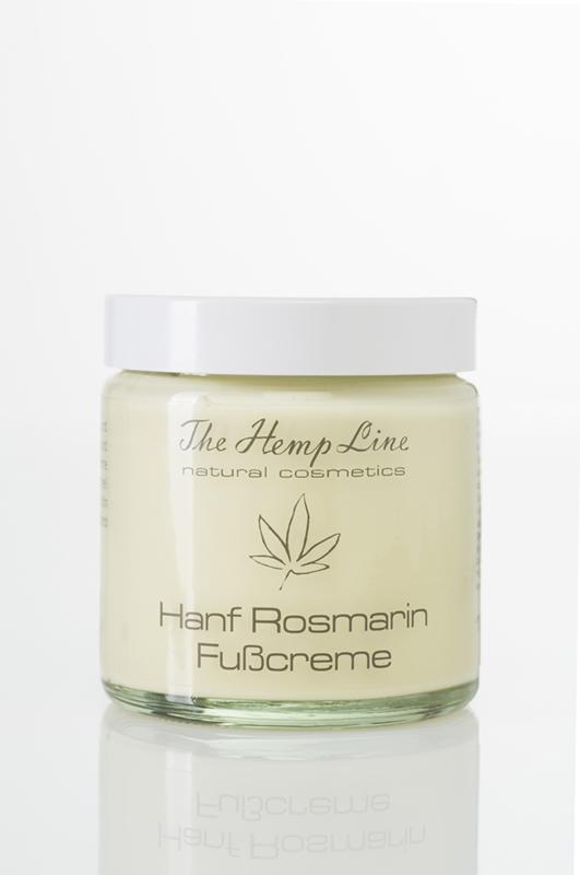 13357 - The Hemp Line Hemp Rosemary Foot Cream 110 ml