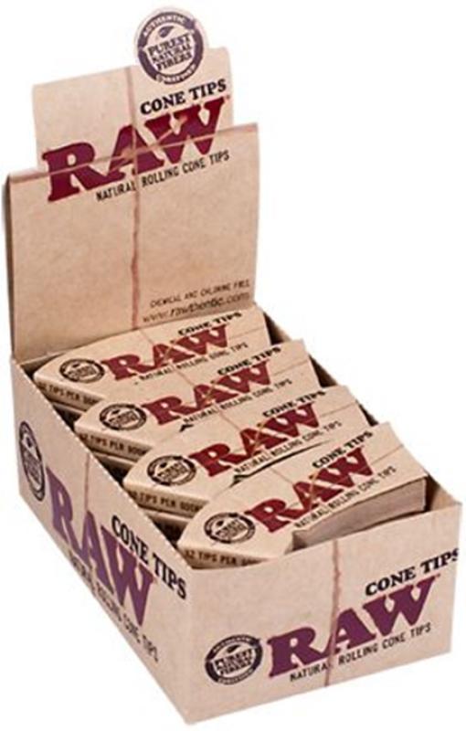 10127 - RAW  Pre-rolled Cone Tips
