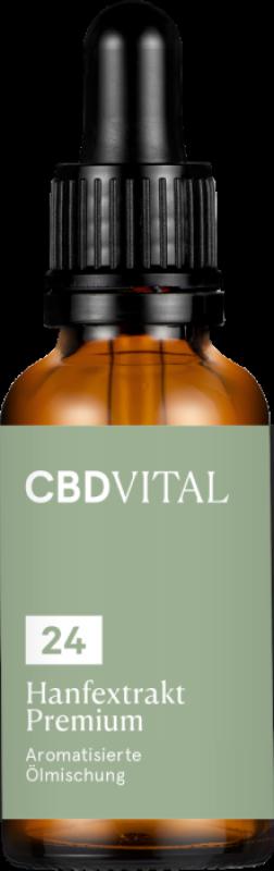 15058 - CBD VITAL Naturextrakt Premium Öl 24 % 30 ml