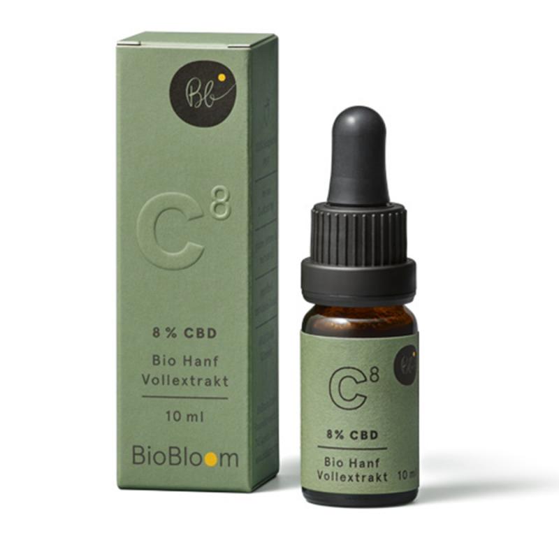 10381 - BioBloom organic CBD oil 8% 10ml