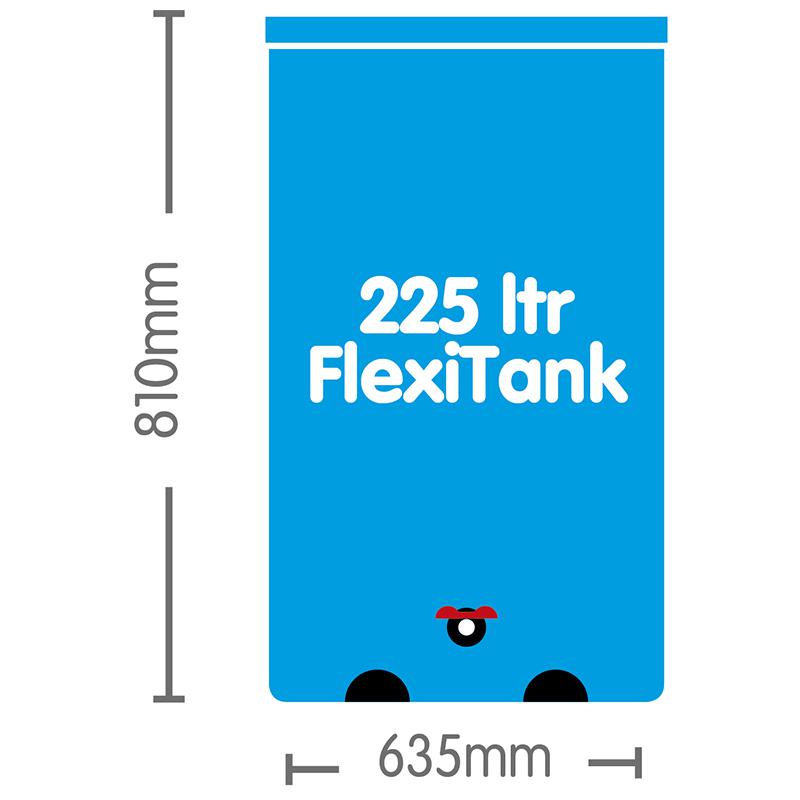 8233 - Flexibilis tank 225L