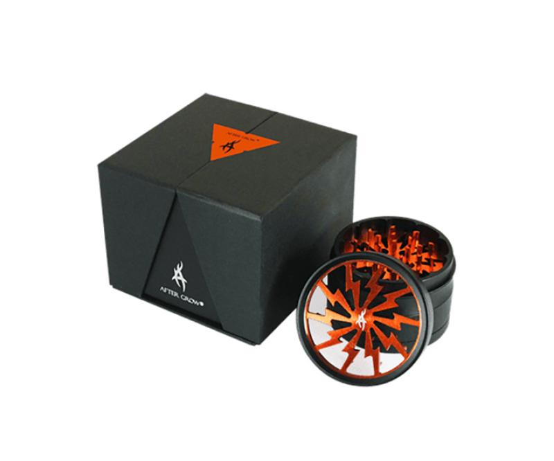 10568 - Thorinder Mini Alu-Grinder 50 mm 4 teilig Orange