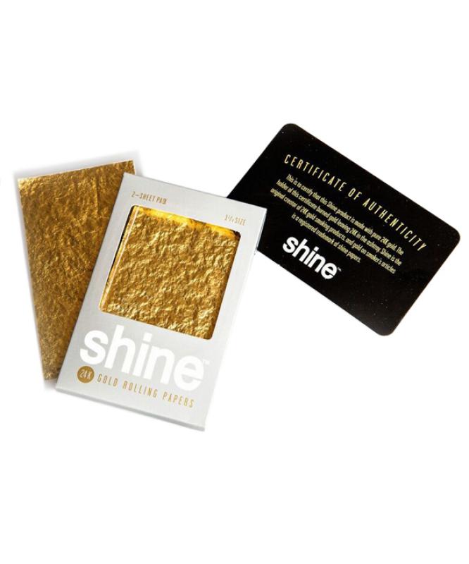 9881 - Shine Gold Paper 2-sheet Pack