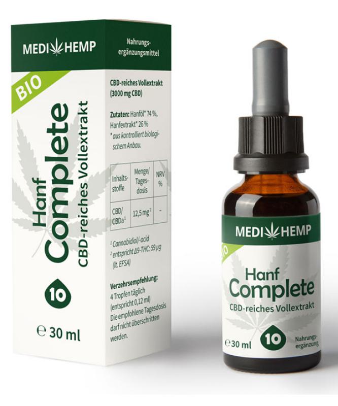 10045 - Medihemp Hanf Complete 10% 30ml